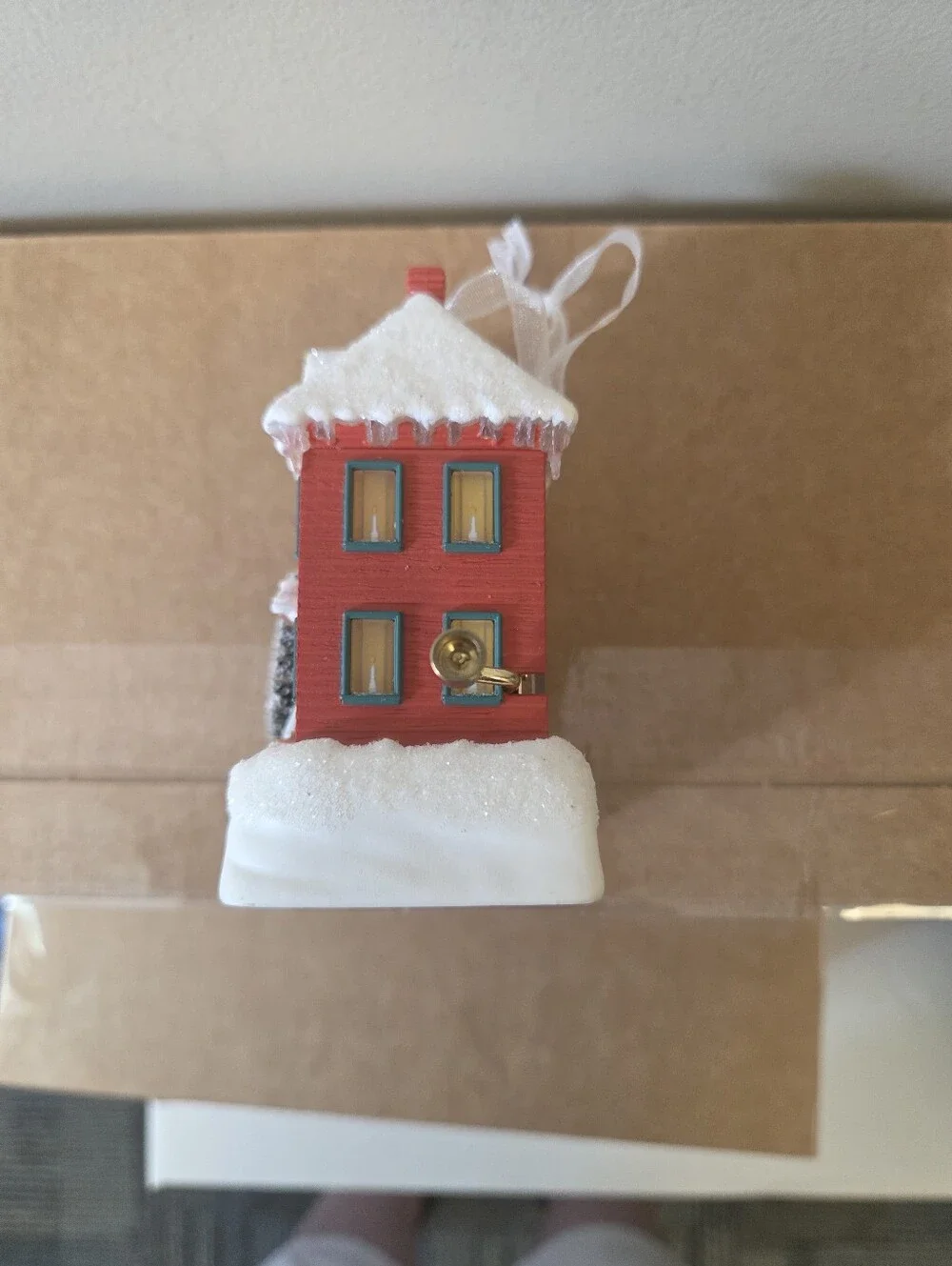 Set of 3 Hallmark Christmas Ornaments--Excellent Condition--Santa, Noah's Ark